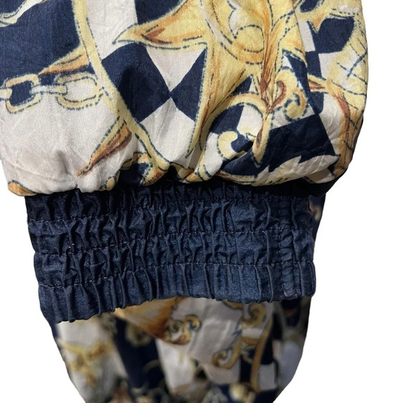 Vintage London Fog Jacket Womens Medium Track Windbreaker Sailing Nautical Large - Picture 8 of 14